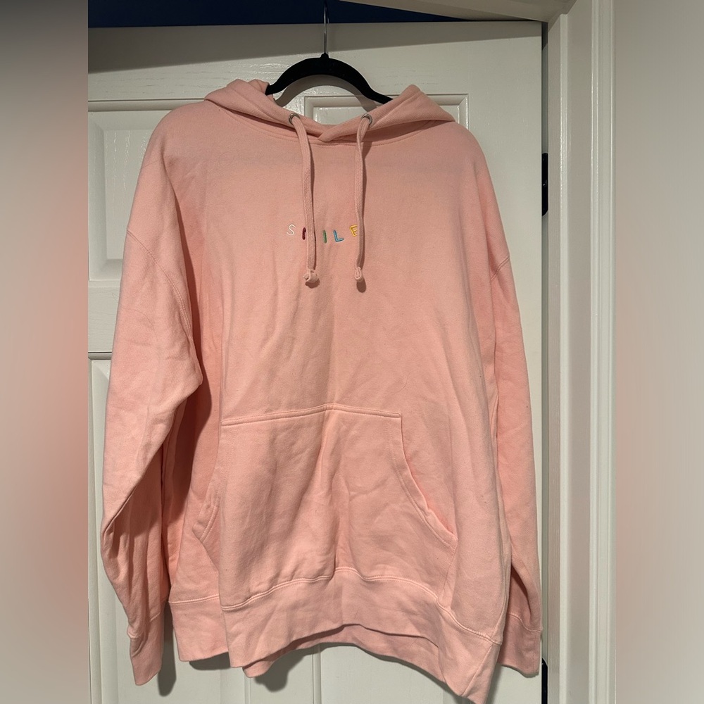 LIRA Baby Pink SMILE Hoodie